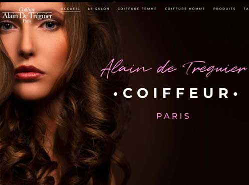 Réalisation du site internet Alain de Tréguier par VirtualTech